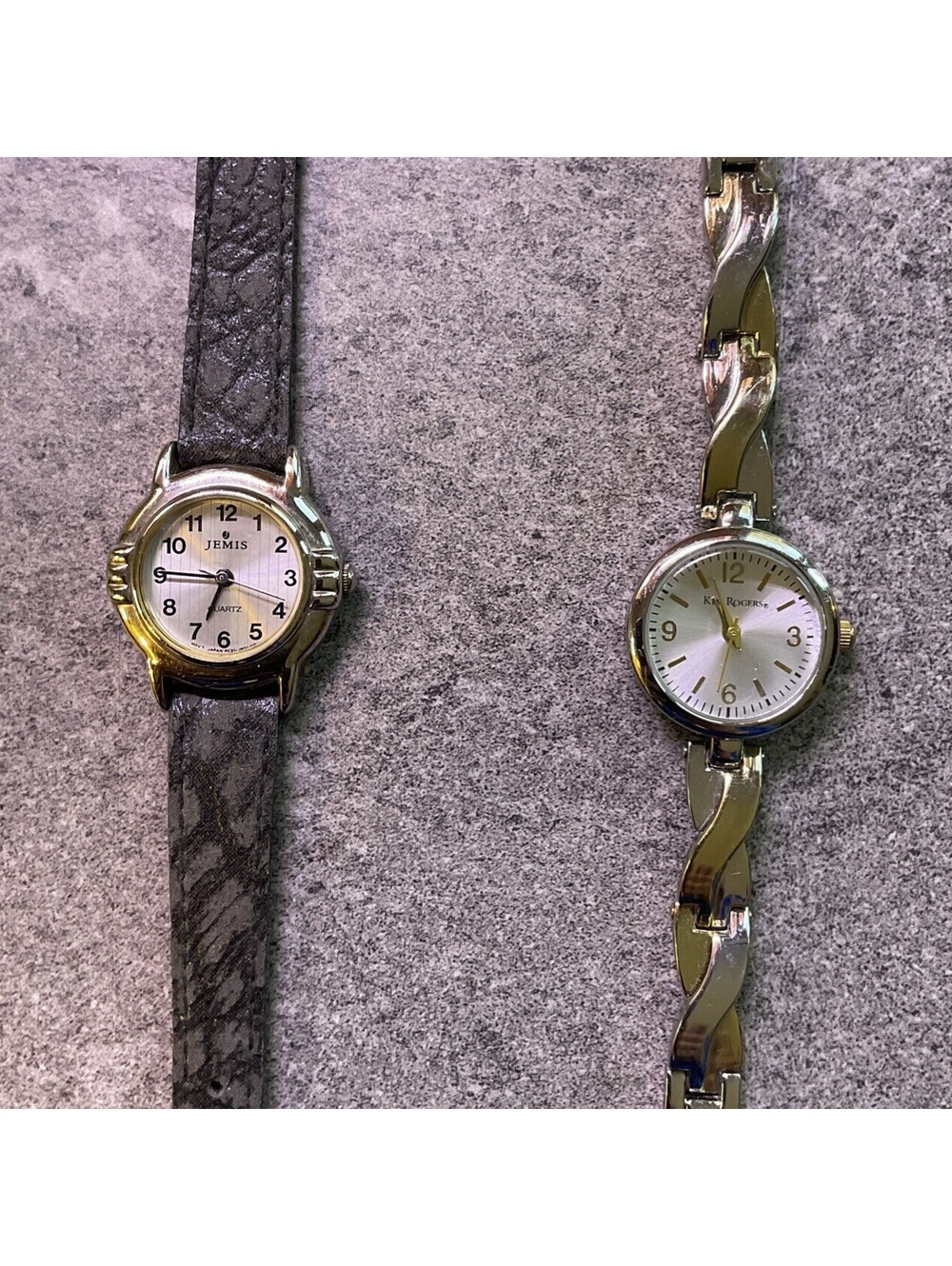 Beautiful Pair Of Vintage Womens Watch Both Watches Run Great In Nice Shape BCF